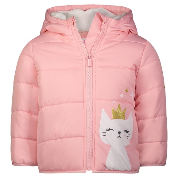 Carters Baby Girls' Puffer Jacket - Picture 1 of 1